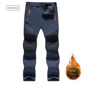 Men's Wear-Resistant Outdoor Stretch Assault Pants (Option: Deep blue-3XL)