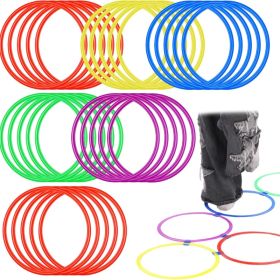 30 Pcs Agility Rings Speed And Agility Training Rings, 15 INCH (Option: MULTICOLLOR)