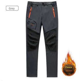 Men's Wear-Resistant Outdoor Stretch Assault Pants (Option: Grey-2XL)