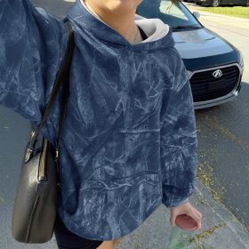 Hoodie Hot Sale Long Sleeve Jungle Maple Leaf Branches (Option: Color 2-XXS)