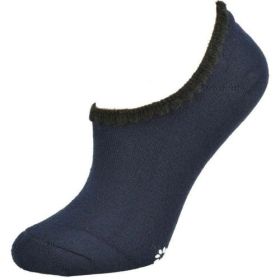 No Show Invisible Rayon Socks for Women (Color: Navy)