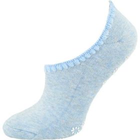 No Show Invisible Rayon Socks for Women (Color: Blue)