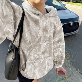 Hoodie Hot Sale Long Sleeve Jungle Maple Leaf Branches (Option: Color 1-XS)