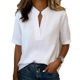 Amazon Cross-Border Womens Tops For Europe And The US (Option: White-3XL)